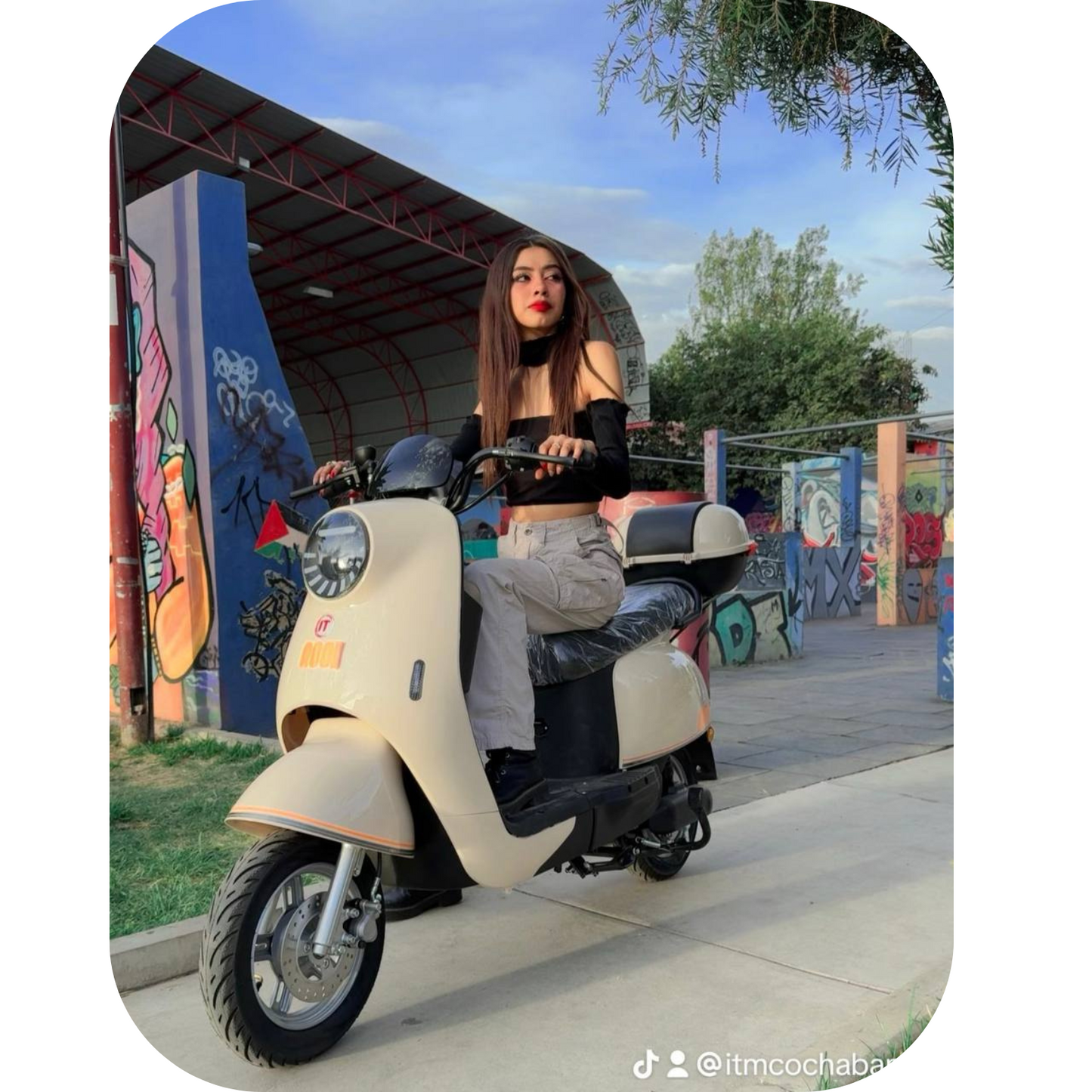 ⚡ Moto Electrica tipo vespa